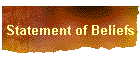 Statement of Beliefs